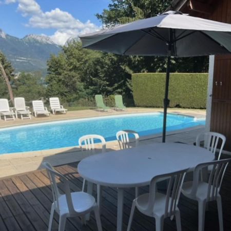 Villa Avec Piscine, Vue Lac Et Montagne Sevrier Ngoại thất bức ảnh